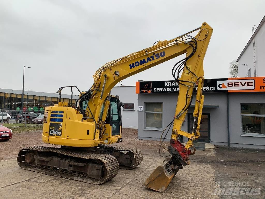 Komatsu PC 138 US-10 Pásové rýpadlá