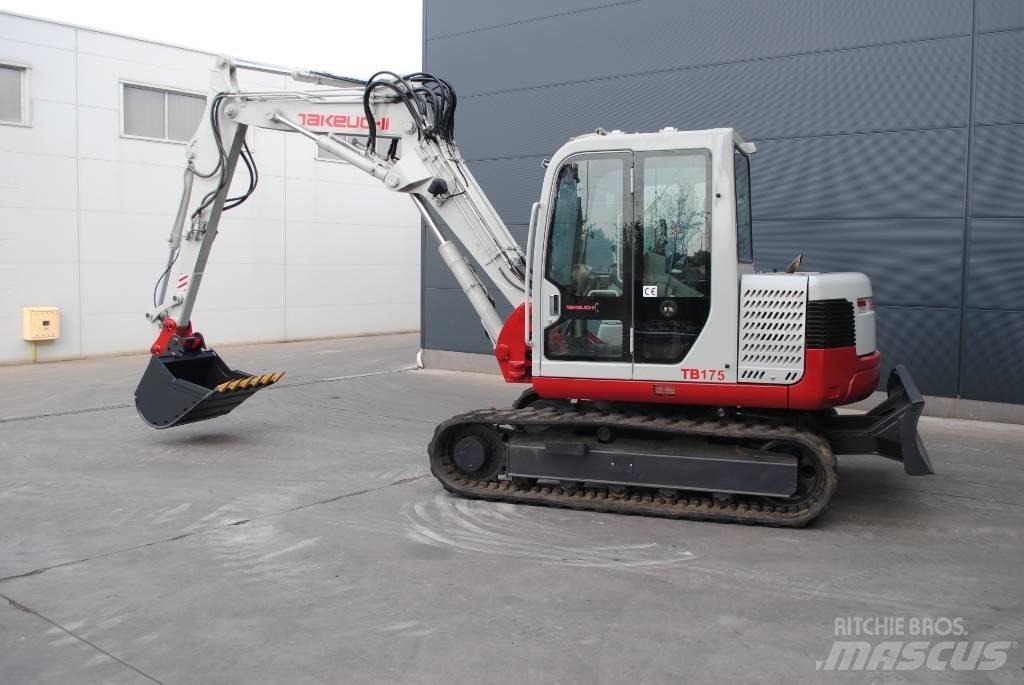 Takeuchi TB175 Mini rýpadlá < 7t