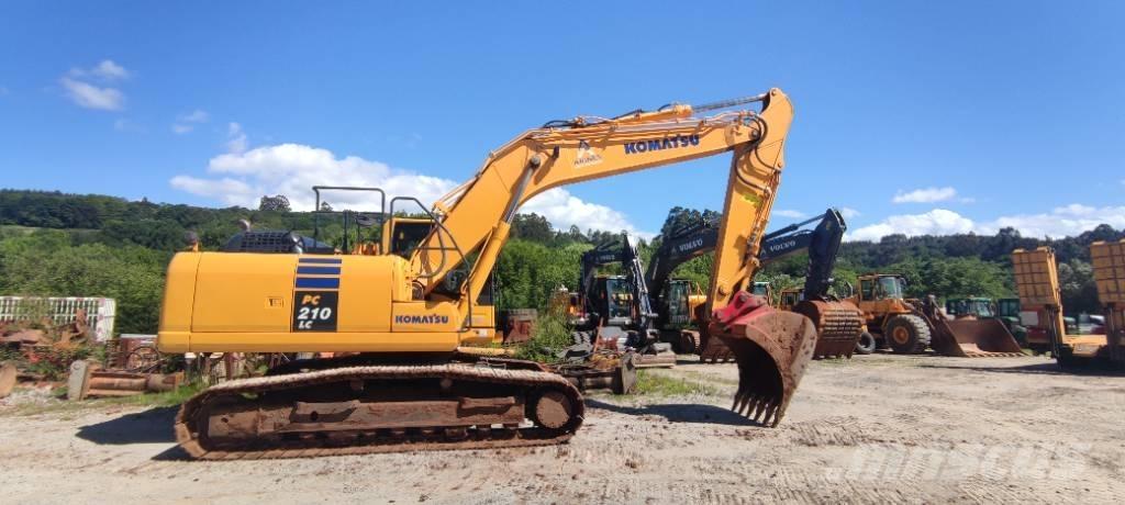 Komatsu PC 210 LC-10 Pásové rýpadlá
