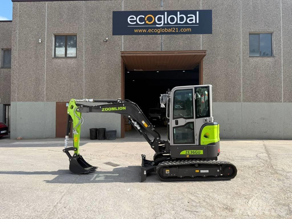 Zoomlion ZE 36 GU Mini rýpadlá < 7t