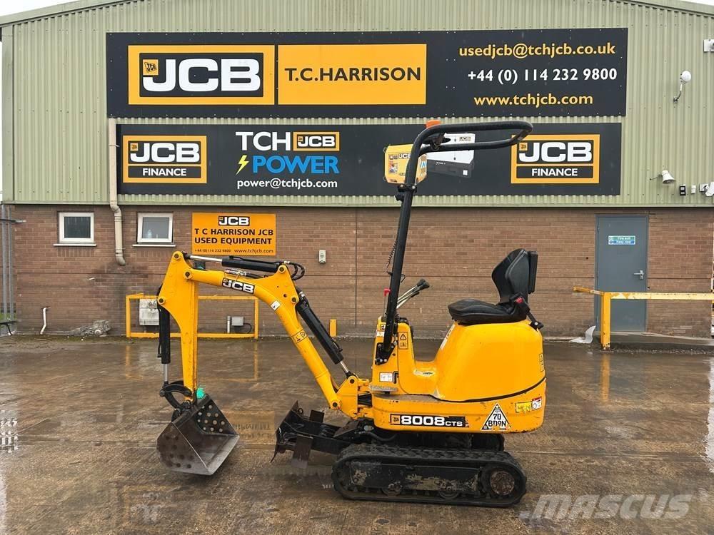 JCB MICRO 8008 Mini rýpadlá < 7t
