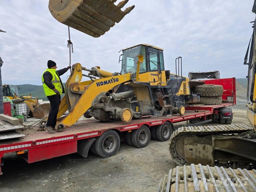 Komatsu WA 470-5H Nápravy