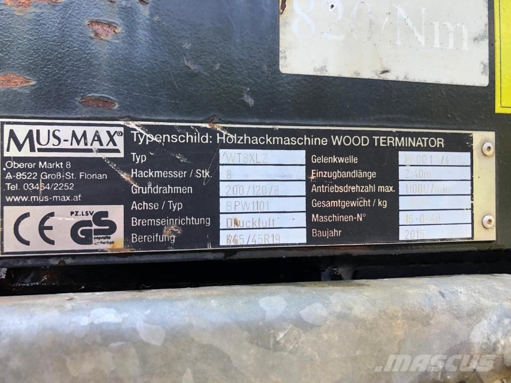 Mus-Max WT8XLZ Štiepkovače