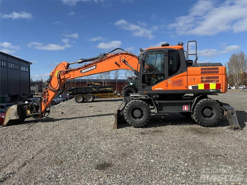 Doosan DX170W-5 Kolesové rýpadlá