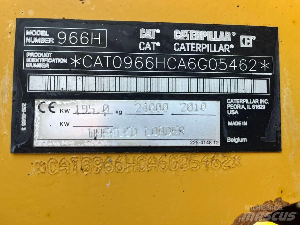 CAT 966 H Kolesové nakladače