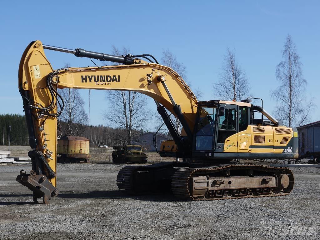 Hyundai HX 430 L Pásové rýpadlá