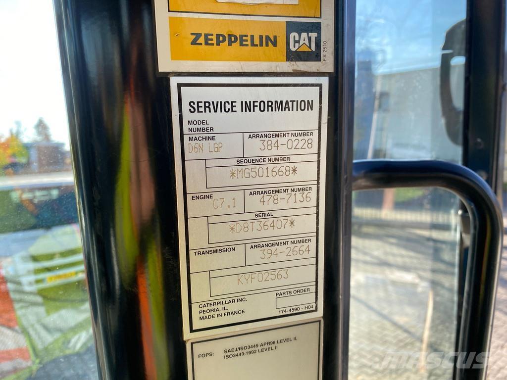 CAT D6N LGP NVT Pásové dozéry