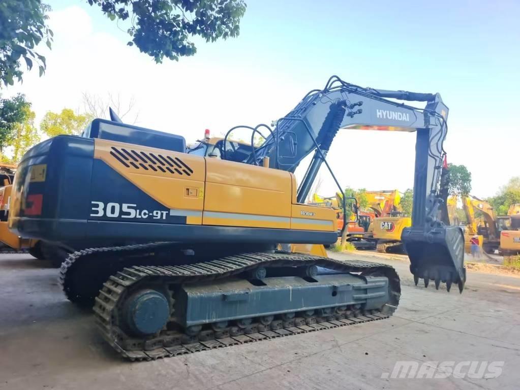 Hyundai 305LC -9T Pásové rýpadlá