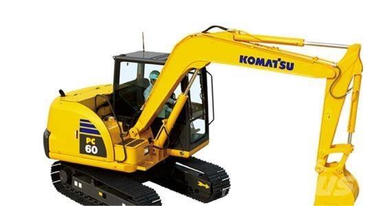 Komatsu PC 60-8 Mini rýpadlá < 7t