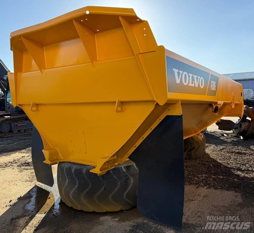 Volvo A 30 G Podvozky a zavesenie kolies