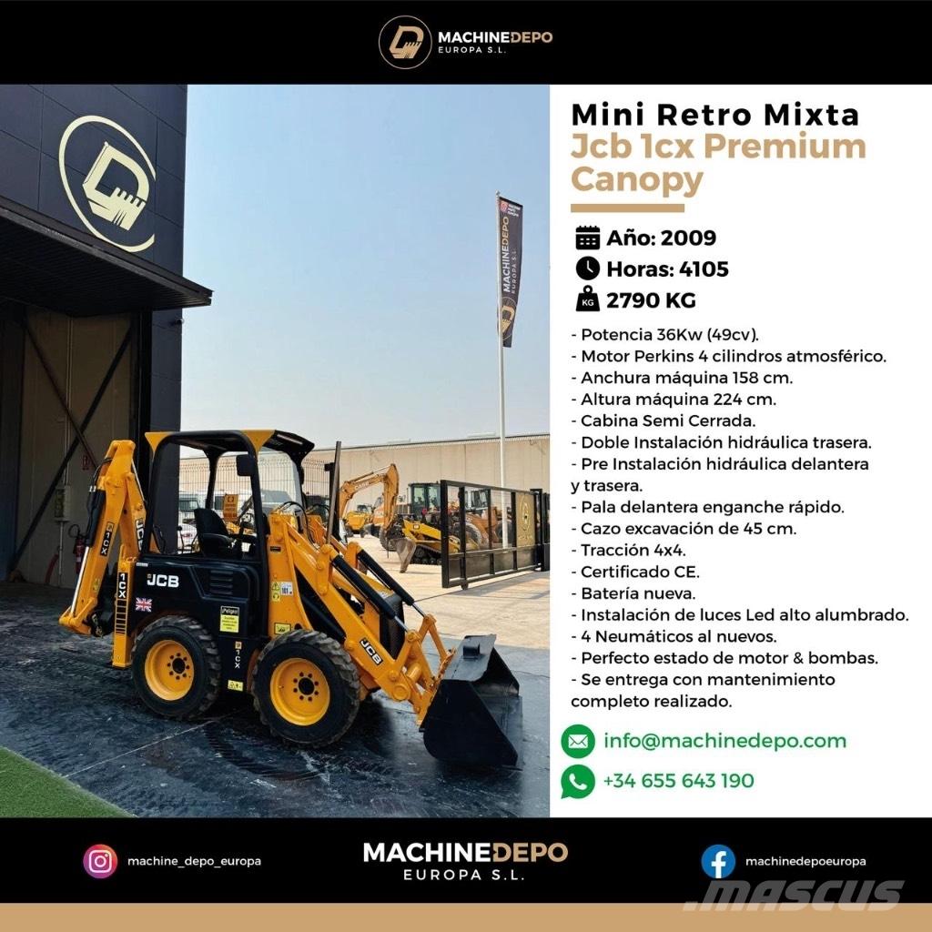 JCB 1 CX Rýpadlo-nakladače