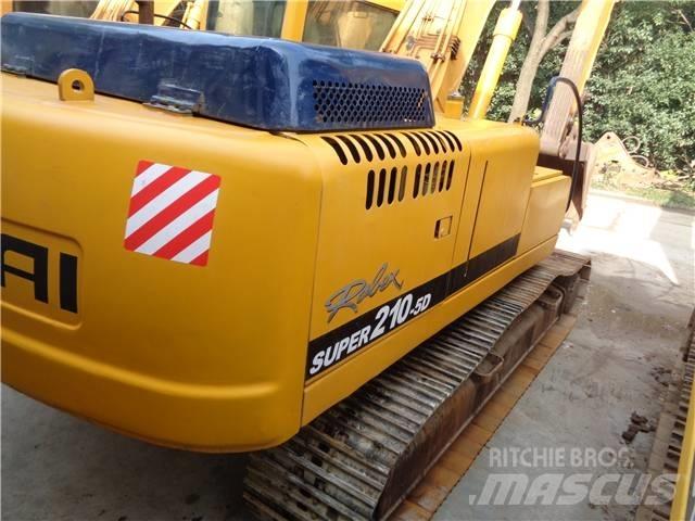 Hyundai R210-5D Kolesové rýpadlá