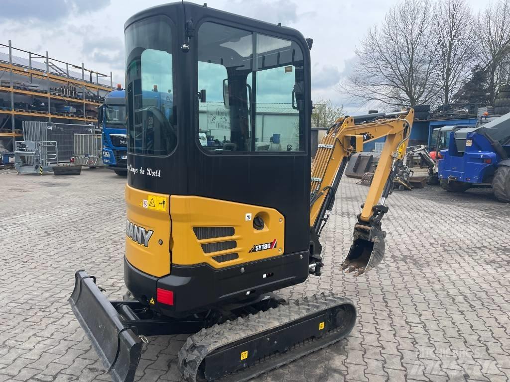 Sany SY 18 C Mini rýpadlá < 7t