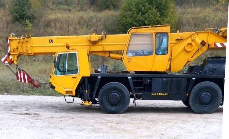 Faun RTF 30-2 Univerzálne terénne žeriavy