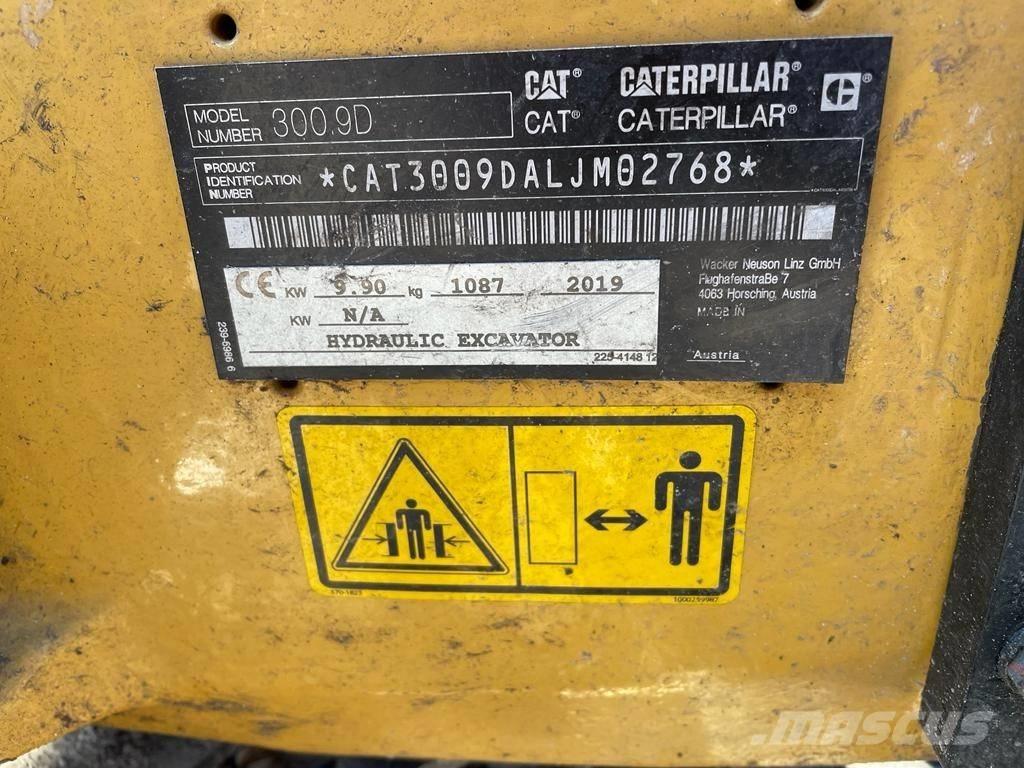 CAT 300.9 D Mini rýpadlá < 7t