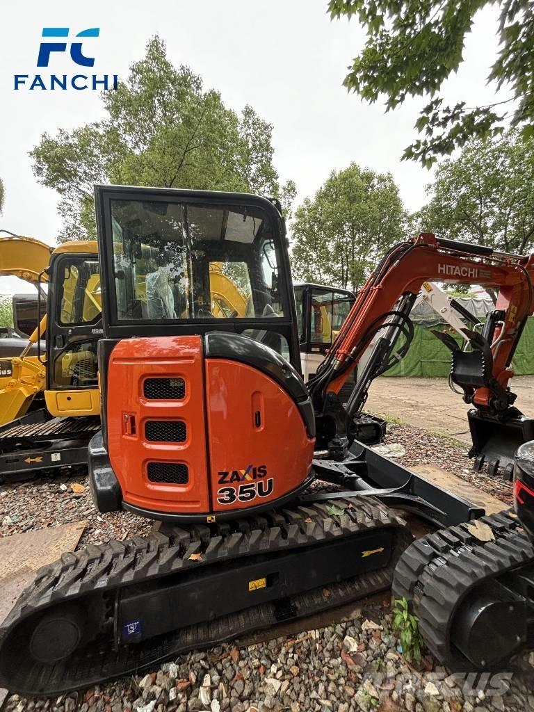 Hitachi 35U Pásové rýpadlá