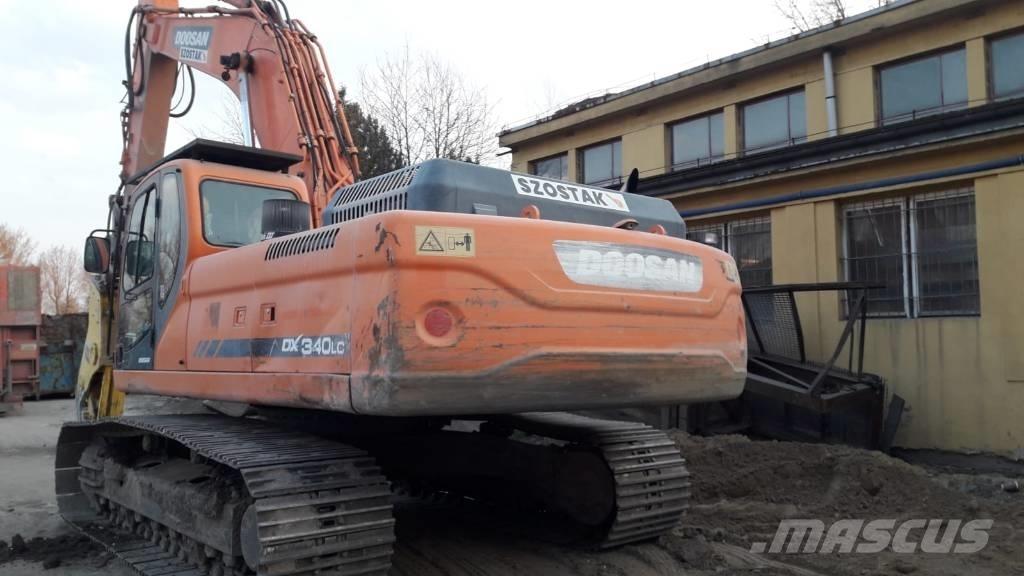 Doosan DX 340 LC Pásové rýpadlá