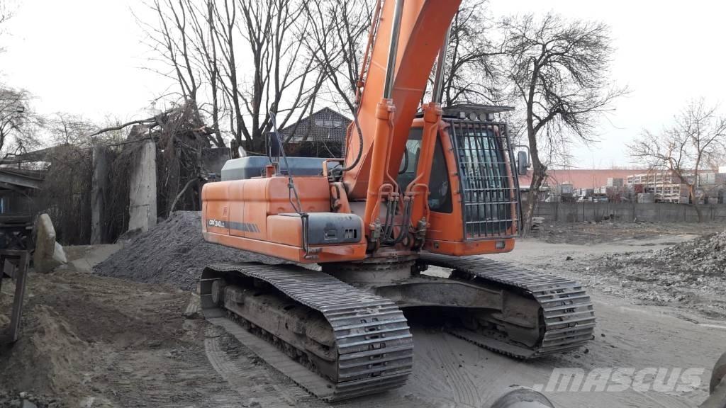 Doosan DX 340 LC Pásové rýpadlá