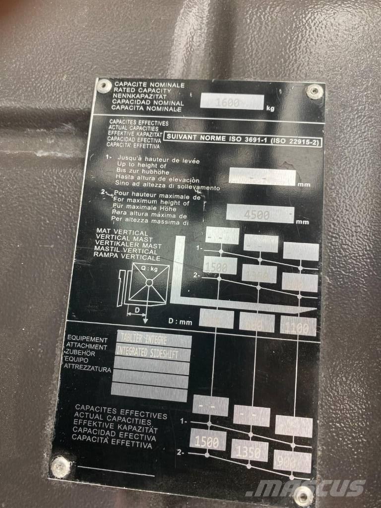 Manitou ME 316 Akumulátorové vozíky