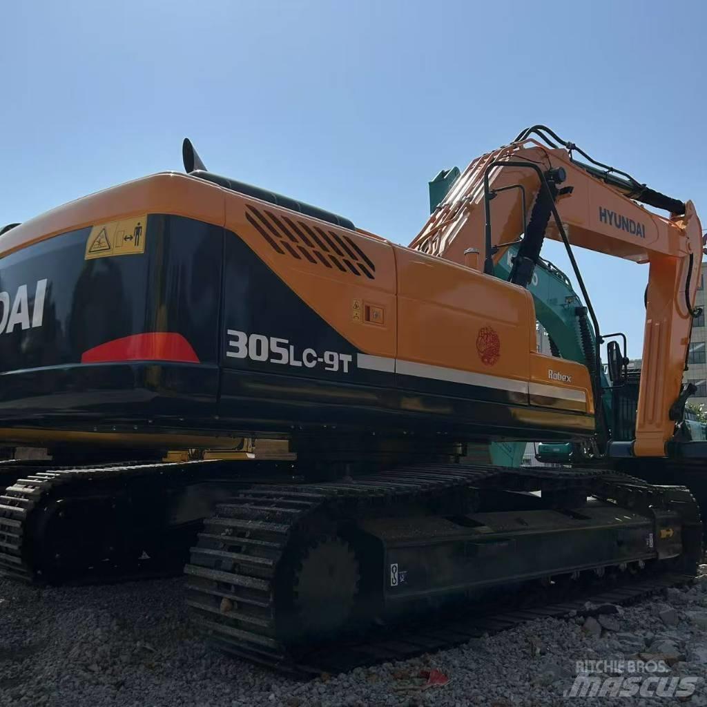 Hyundai 305LC-9T Pásové rýpadlá