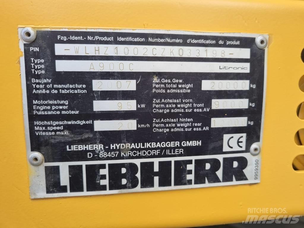 Liebherr A 900 C Kolesové rýpadlá
