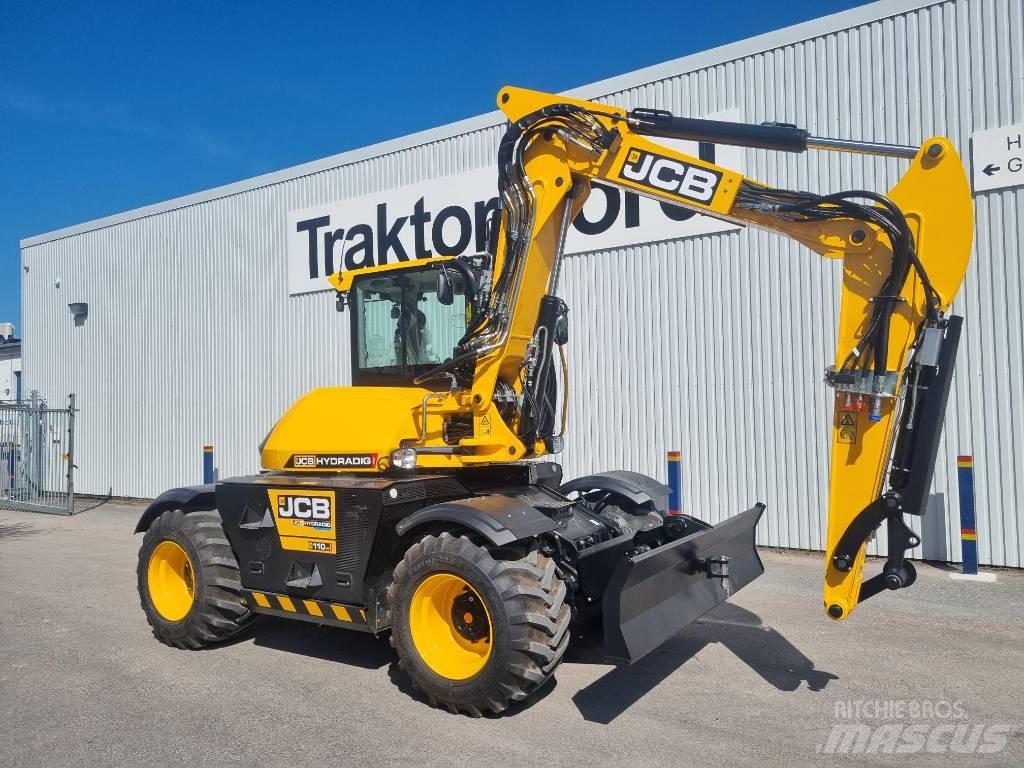 JCB Hydradig 110W Kolesové rýpadlá