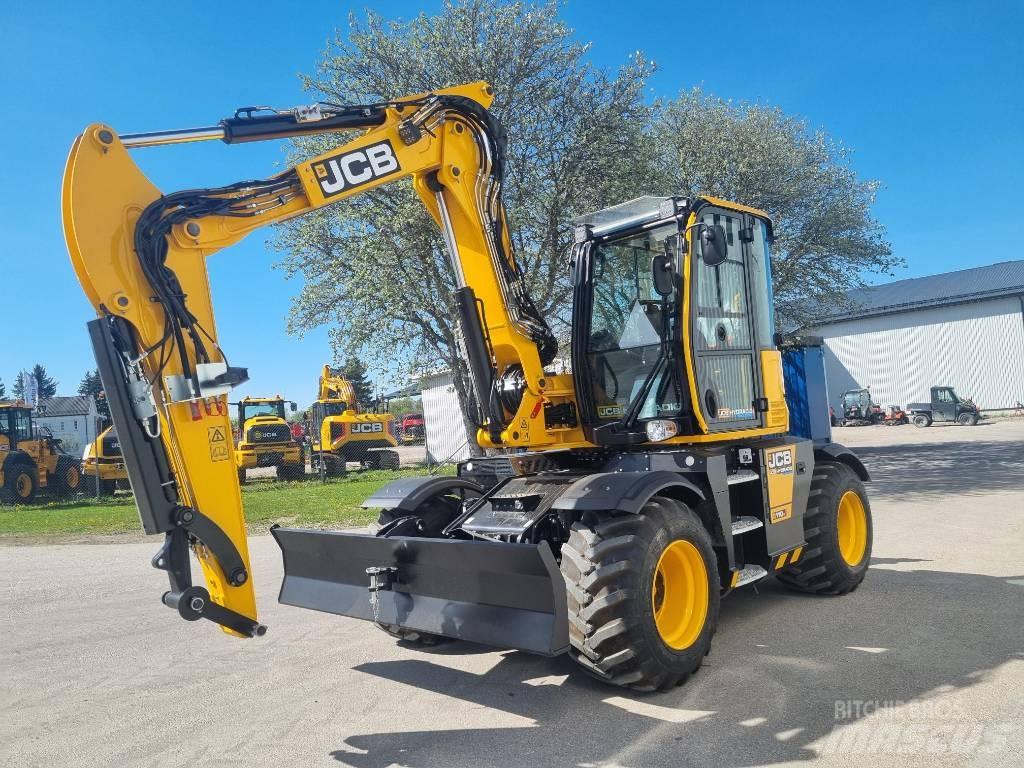 JCB Hydradig 110W Kolesové rýpadlá