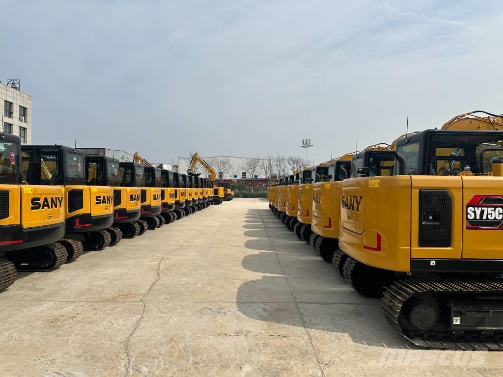 Sany SY60 Pásové rýpadlá