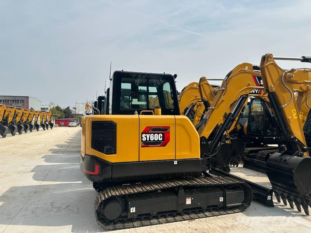 Sany SY60 Pásové rýpadlá