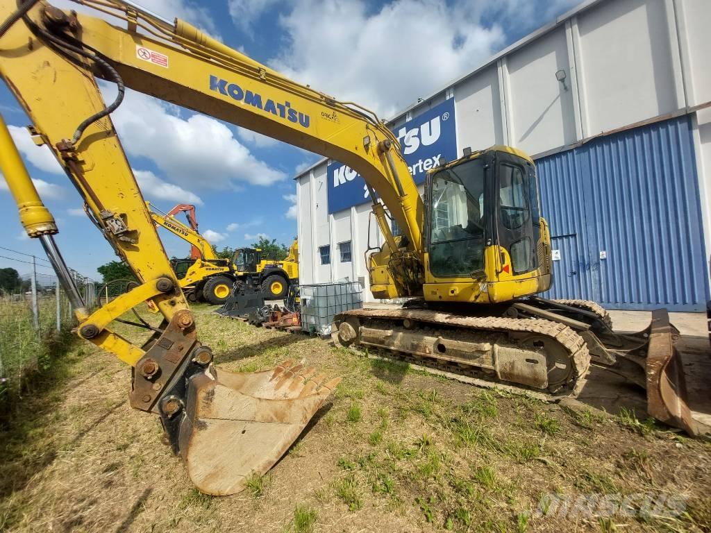Komatsu PC138US-8 Pásové rýpadlá