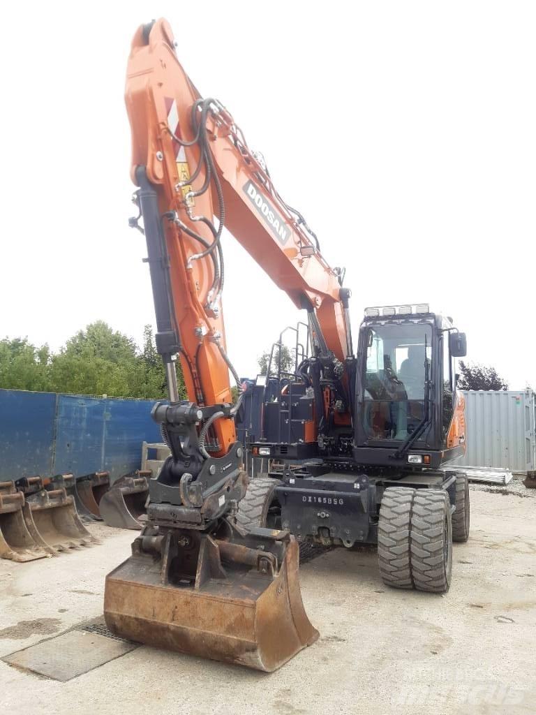 Doosan DX165 WR-7 Kolesové rýpadlá