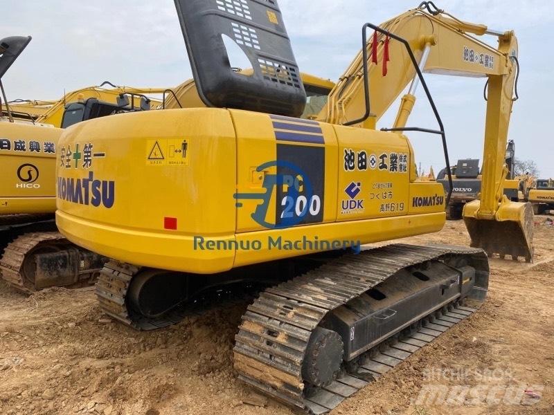 Komatsu PC200-7 Pásové rýpadlá