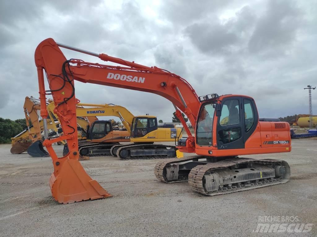 Doosan DX 180 LC Pásové rýpadlá