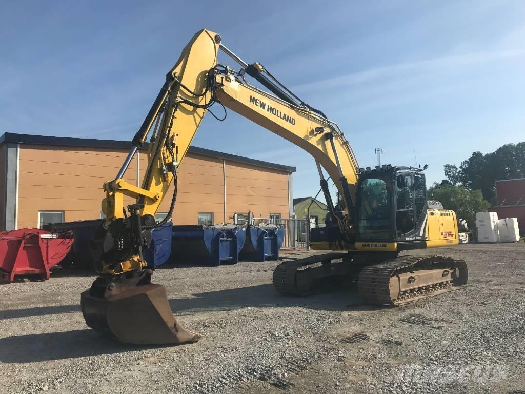 New Holland E 215 C Pásové rýpadlá