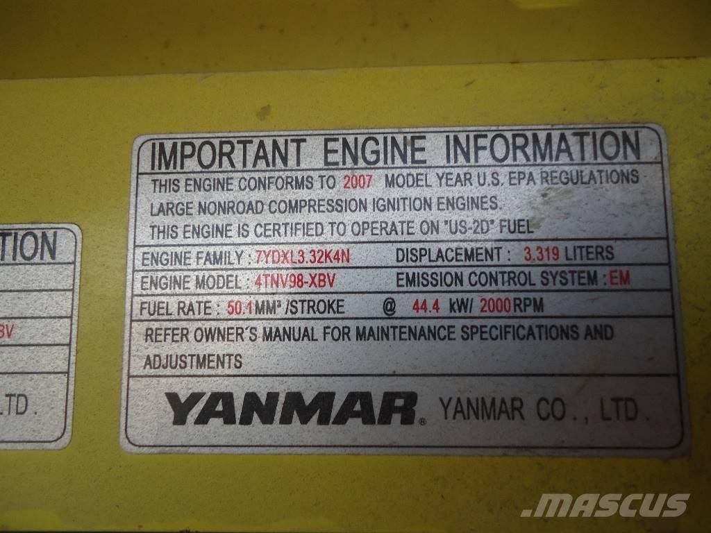 Yanmar B7-5A Midi rýpadlá 7 t - 12 t