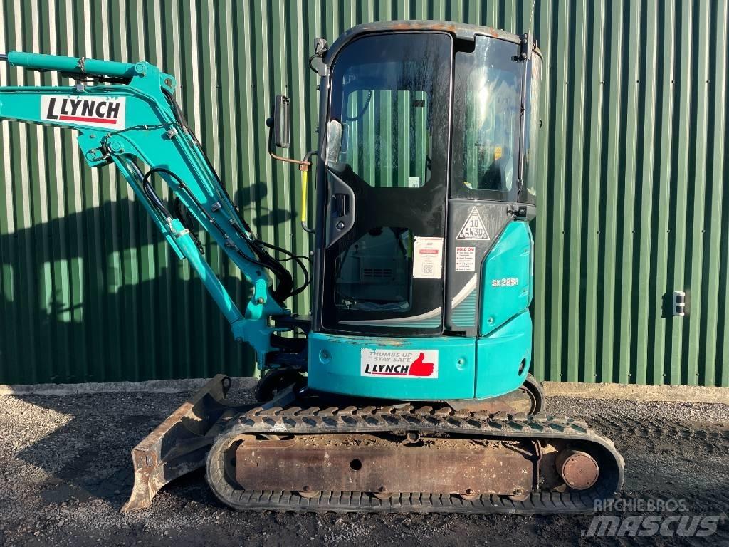 Kobelco SK 28 Mini rýpadlá < 7t