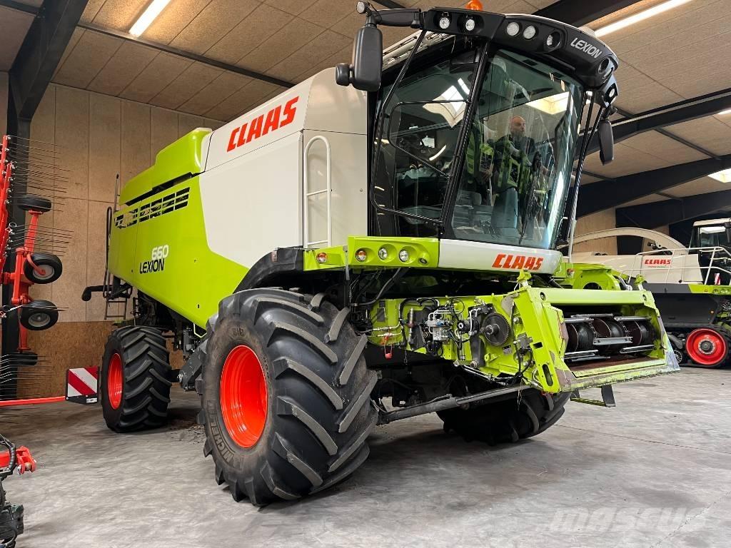 CLAAS LEXION 660 Kombinované zberacie stroje