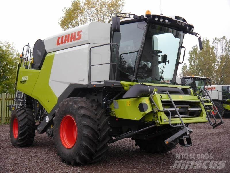 CLAAS TRION 660 Kombinované zberacie stroje
