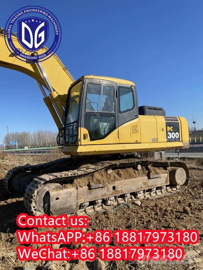 Komatsu PC 300-7 Pásové rýpadlá