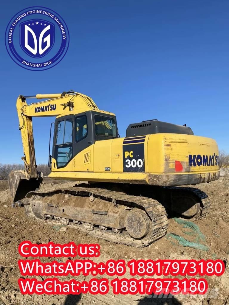 Komatsu PC 300-7 Pásové rýpadlá