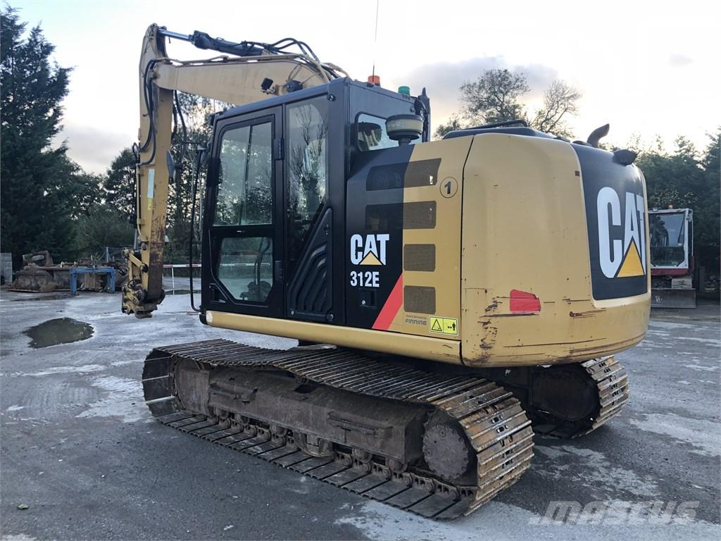 CAT 312 E Pásové rýpadlá