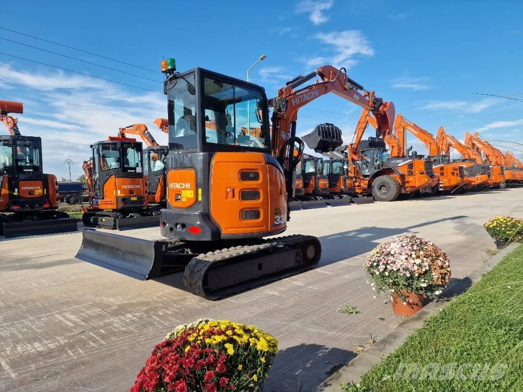 Hitachi ZX 33 U-6 Mini rýpadlá < 7t