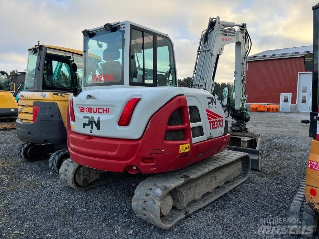 Takeuchi TB 370 Midi rýpadlá 7 t - 12 t