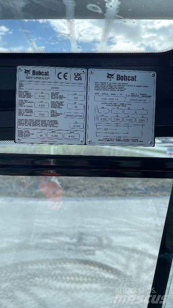 Bobcat B80NS Akumulátorové vozíky