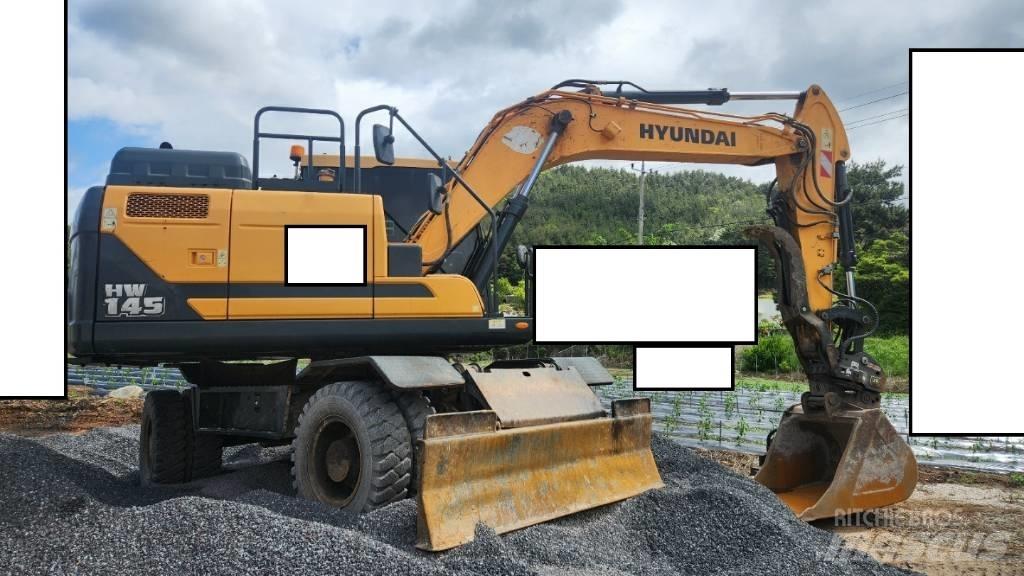 Hyundai HW 145 Kolesové rýpadlá