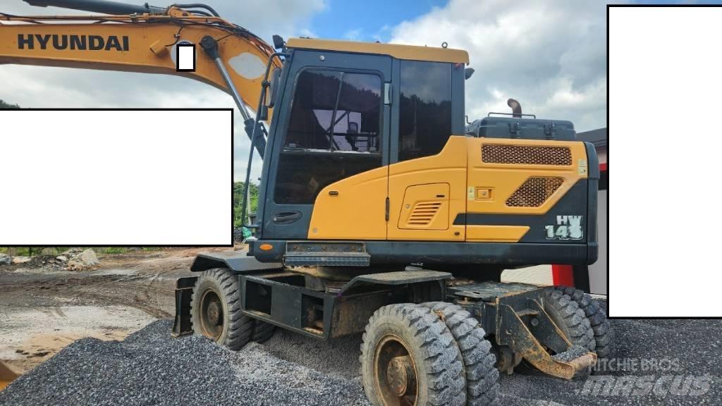 Hyundai HW 145 Kolesové rýpadlá