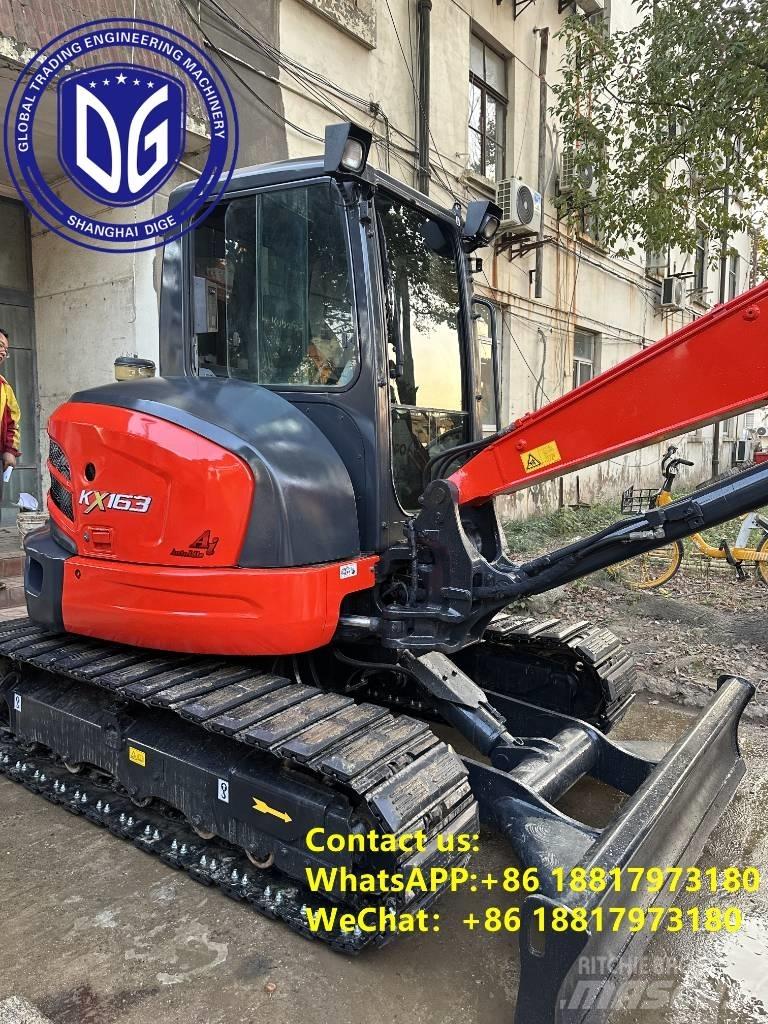 Kubota KX 163-5 Pásové rýpadlá