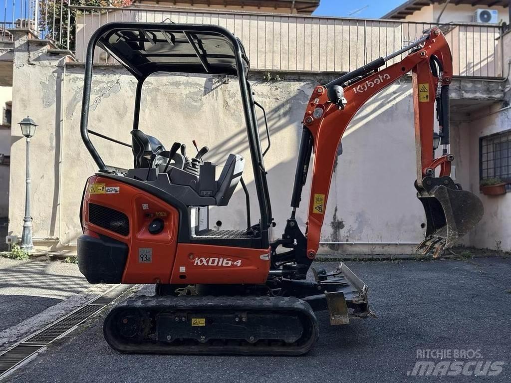 Kubota KX016-4 Mini rýpadlá < 7t