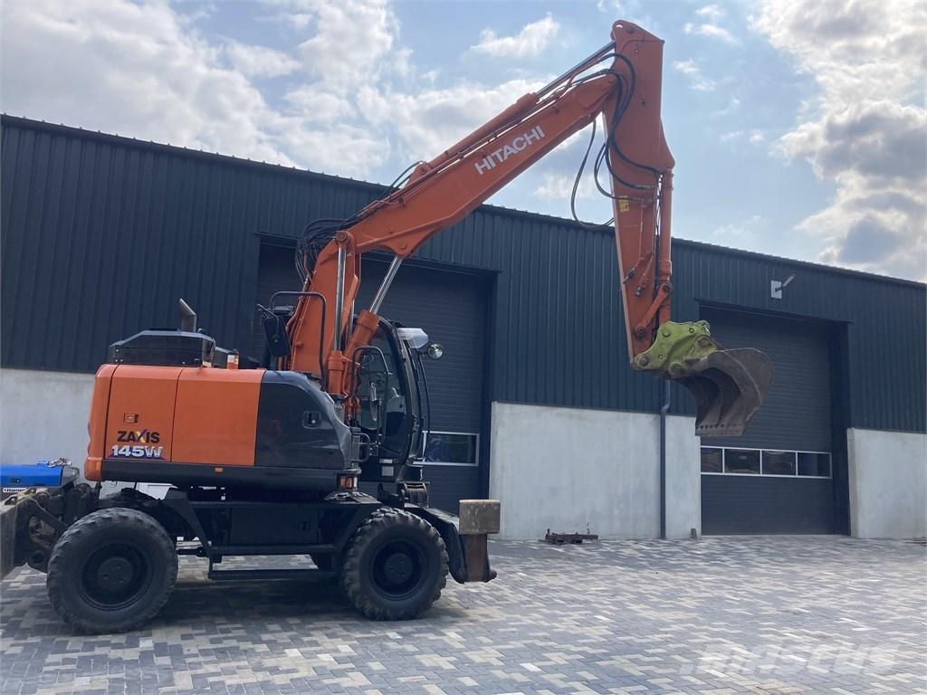 Hitachi ZX 145 W-6 Kolesové rýpadlá