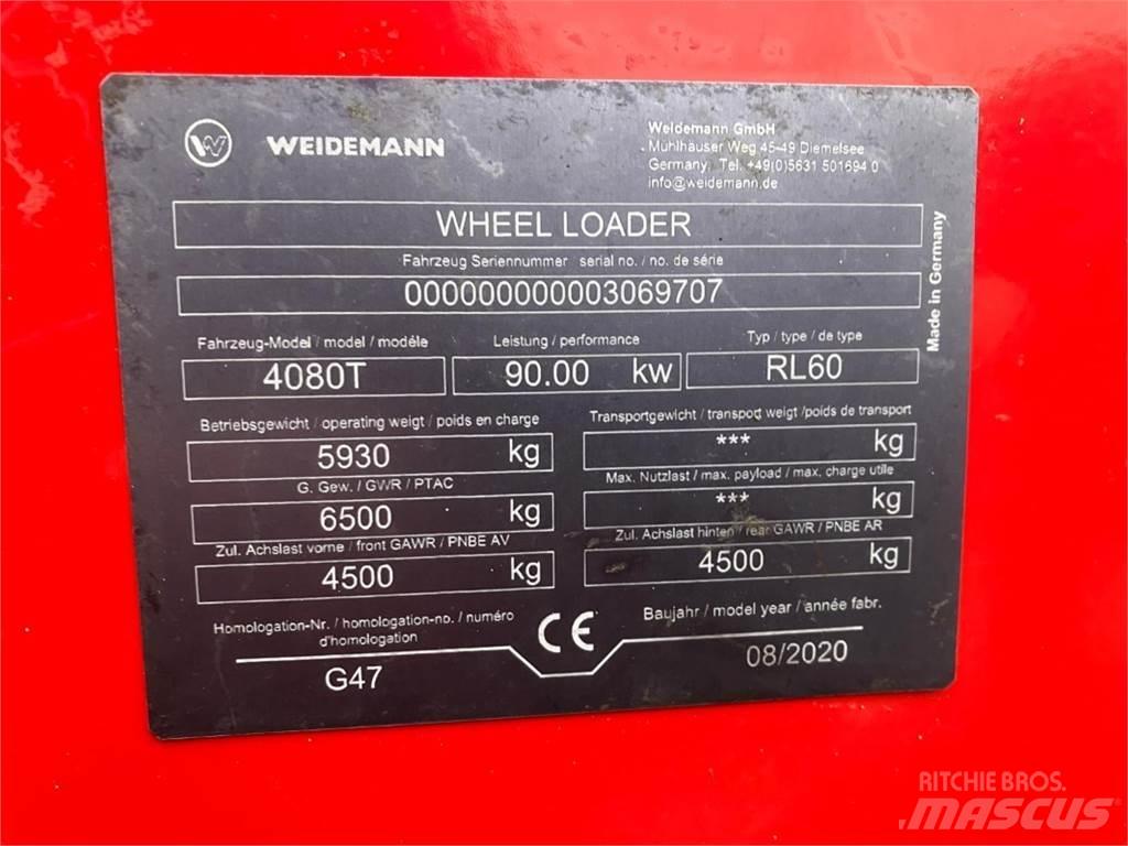 Weidemann 4080 T Teleskopické manipulátory